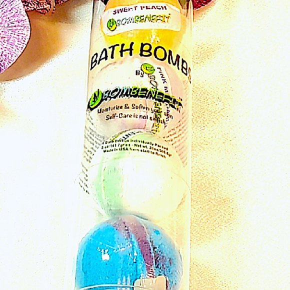 Bath Bombs Set of 4 - Epson Salt Essential Oils 5oz each made 100% in USA - Picture 6 of 6